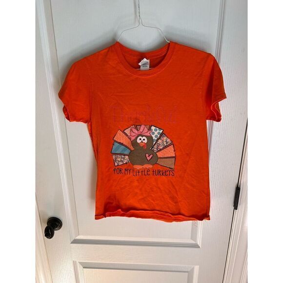 Gildan tee thankful for my turkeys m - Picture 2 of 7